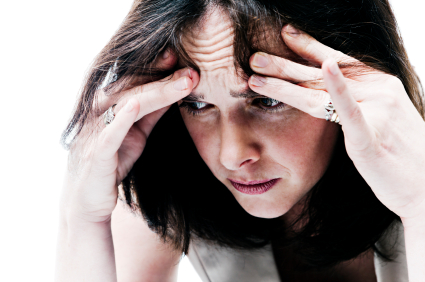 Woman Suffering from Anxiety